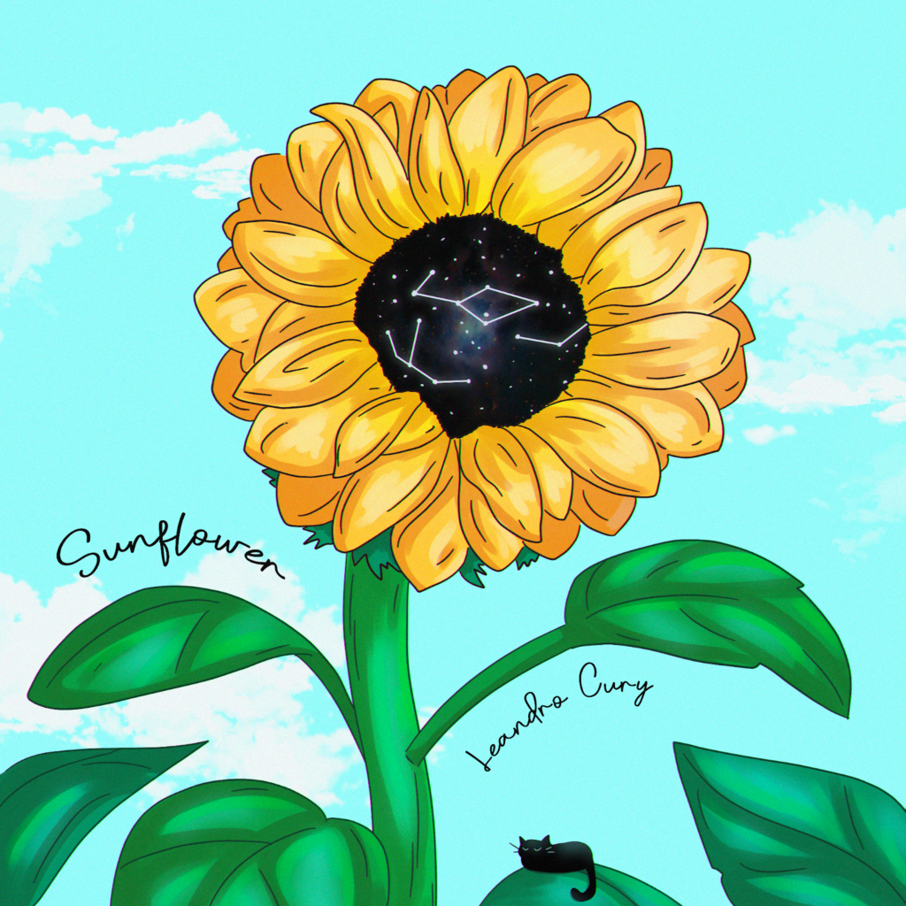 Leandro Cury "Sunflower" Artwork